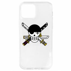 Чехол для iPhone 12 One Piece Zoro logo - PrintSalon