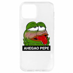 Чехол для iPhone 12 Pro Аhegao PePe - PrintSalon