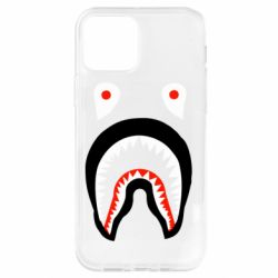 Чехол для iPhone 12 Pro Bape shark logo - PrintSalon