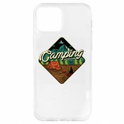 Чехол для iPhone 12 Pro Camping and forest - PrintSalon