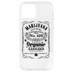 Чохол для iPhone 12 Pro Cannabis label - PrintSalon