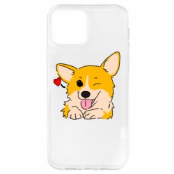Чехол для iPhone 12 Pro Cute Corgi Puppy - PrintSalon