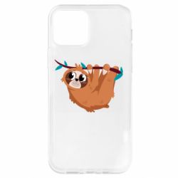 Чехол для iPhone 12 Pro Cute sloth - PrintSalon