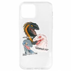 Чехол для iPhone 12 Pro Динозавры. Мир Юрского периода - PrintSalon