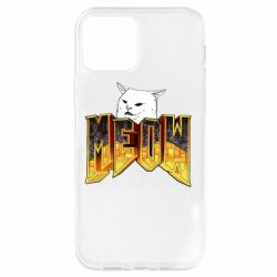Чехол для iPhone 12 Pro Doom меов cat