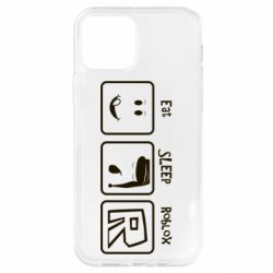 Чохол для iPhone 12 Pro Eat Sleep Roblox - PrintSalon