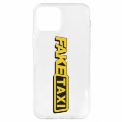 Чехол для iPhone 12 Pro Fake taxi logo 2 - PrintSalon