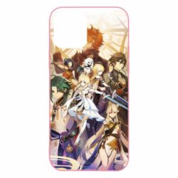 Чехол для iPhone 12 Pro Genshin Impact Characters - PrintSalon