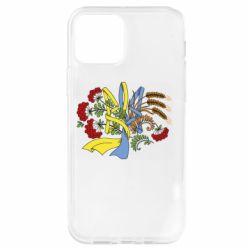 Чохол для iPhone 12 Pro Герб колоски і калина - PrintSalon