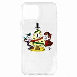 Чехол для iPhone 12 Pro Gravity falls: happy new year - PrintSalon
