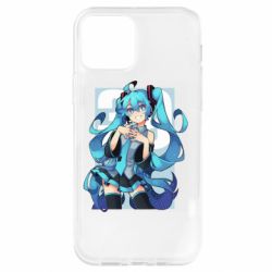 Чехол для iPhone 12 Pro Hatsune Miku art - PrintSalon