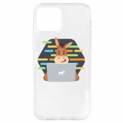 Чехол для iPhone 12 Pro Horse hacker - PrintSalon