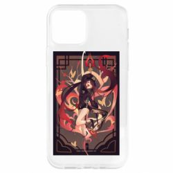 Чохол для iPhone 12 Pro Ху Тао з Хомою - PrintSalon