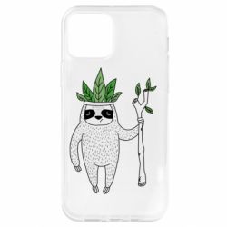 Чехол для iPhone 12 Pro King sloths - PrintSalon