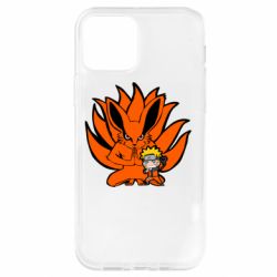 Чехол для iPhone 12 Pro Kurama And Naruto - PrintSalon