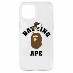 Чехол для iPhone 12 Pro Max A bathing ape peanuts - PrintSalon