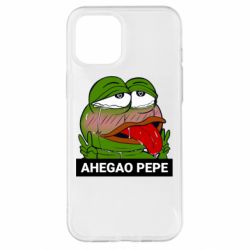Чехол для iPhone 12 Pro Max Аhegao PePe - PrintSalon