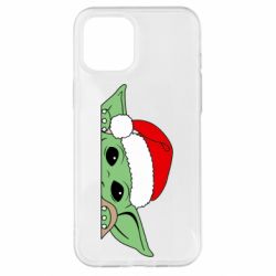 Чохол для iPhone 12 Pro Max Baby Yoda Santa - PrintSalon