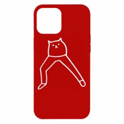 Чехол для iPhone 12 Pro Max Cat in pants - PrintSalon