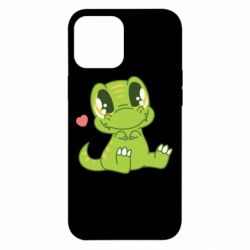 Чехол для iPhone 12 Pro Max Cute dinosaur - PrintSalon
