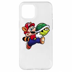 Чехол для iPhone 12 Pro Max Cute Mario with turtle - PrintSalon