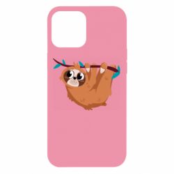 Чехол для iPhone 12 Pro Max Cute sloth - PrintSalon