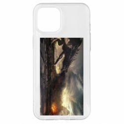 Чохол для iPhone 12 Pro Max Дракон арт - PrintSalon