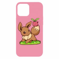 Чохол для iPhone 12 Pro Max Eevee with Hoppip - PrintSalon
