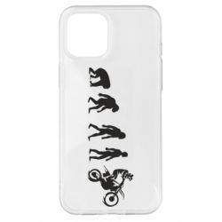 Чехол для iPhone 12 Pro Max Эволюция мотоциклиста - PrintSalon