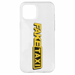 Чехол для iPhone 12 Pro Max Fake taxi logo 2 - PrintSalon
