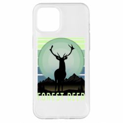 Чехол для iPhone 12 Pro Max Forest deer - PrintSalon