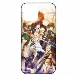Чехол для iPhone 12 Pro Max Genshin Impact Characters - PrintSalon