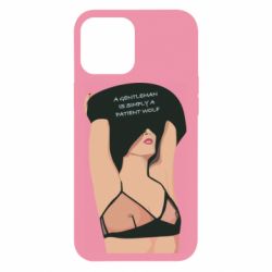 Чехол для iPhone 12 Pro Max Gentleman Is Simply A Patient Wolf - PrintSalon