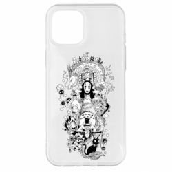 Чехол для iPhone 12 Pro Max Герои Хаяо Миядзаки - PrintSalon