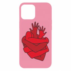 Чехол для iPhone 12 Pro Max Heart out of hands - PrintSalon