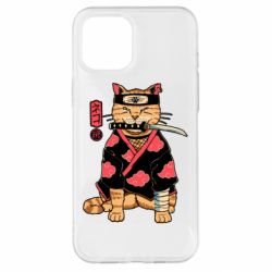 Чехол для iPhone 12 Pro Max Japanese Akatsuki cat - PrintSalon