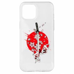 Чохол для iPhone 12 Pro Max katana in sakura