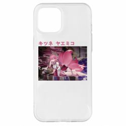 Чехол для iPhone 12 Pro Max Кицунэ Яэ Мико - PrintSalon