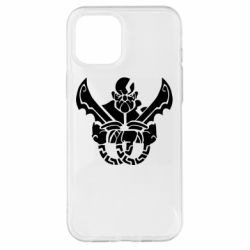 Чехол для iPhone 12 Pro Max Kratos silhouette - PrintSalon