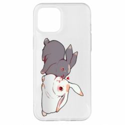 Чехол для iPhone 12 Pro Max Кролики Вэй и Лань - PrintSalon