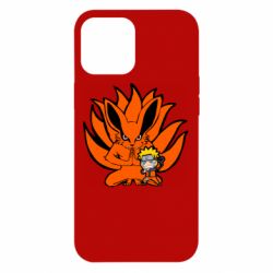 Чехол для iPhone 12 Pro Max Kurama And Naruto - PrintSalon