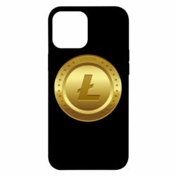 Чехол для iPhone 12 Pro Max Litecoin coin - PrintSalon