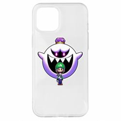 Чохол для iPhone 12 Pro Max Luigi and King Boo - PrintSalon
