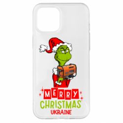 Чохол для iPhone 12 Pro Max З Різдвом Христовим Україно-Грінч і Генератор - PrintSalon