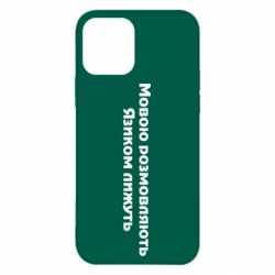 Чехол для iPhone 12 Pro Max Мова и язык - PrintSalon