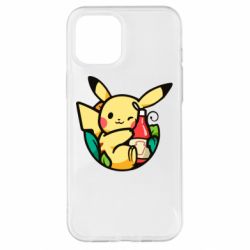 Чехол для iPhone 12 Pro Max Pikachu with ketchup - PrintSalon