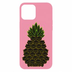 Чехол для iPhone 12 Pro Max Pineapple cat - PrintSalon