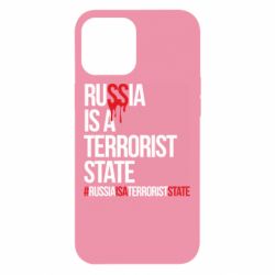 Чехол для iPhone 12 Pro Max Russia is a terrorist - PrintSalon