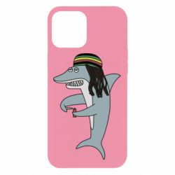 Чехол для iPhone 12 Pro Max Shark Rastaman - PrintSalon