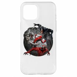 Чохол для iPhone 12 Pro Max Сімбіоти і людина павук
